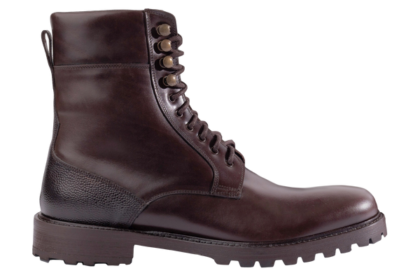Brown Combat Boots PNG HD Quality