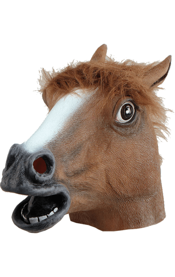 Brown Horse Mask PNG HD Quality