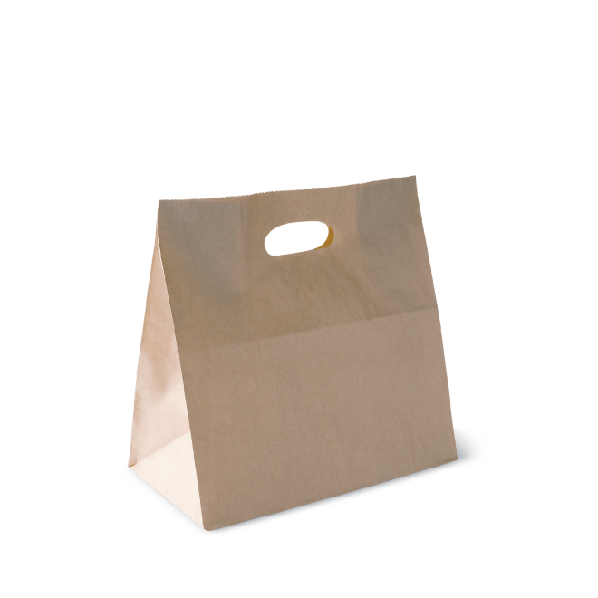 Brown Paper Shopping Bag PNG Clipart Background