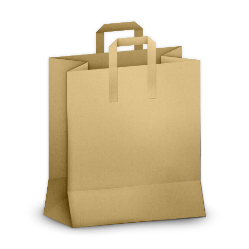Brown Paper Shopping Bag PNG Images HD