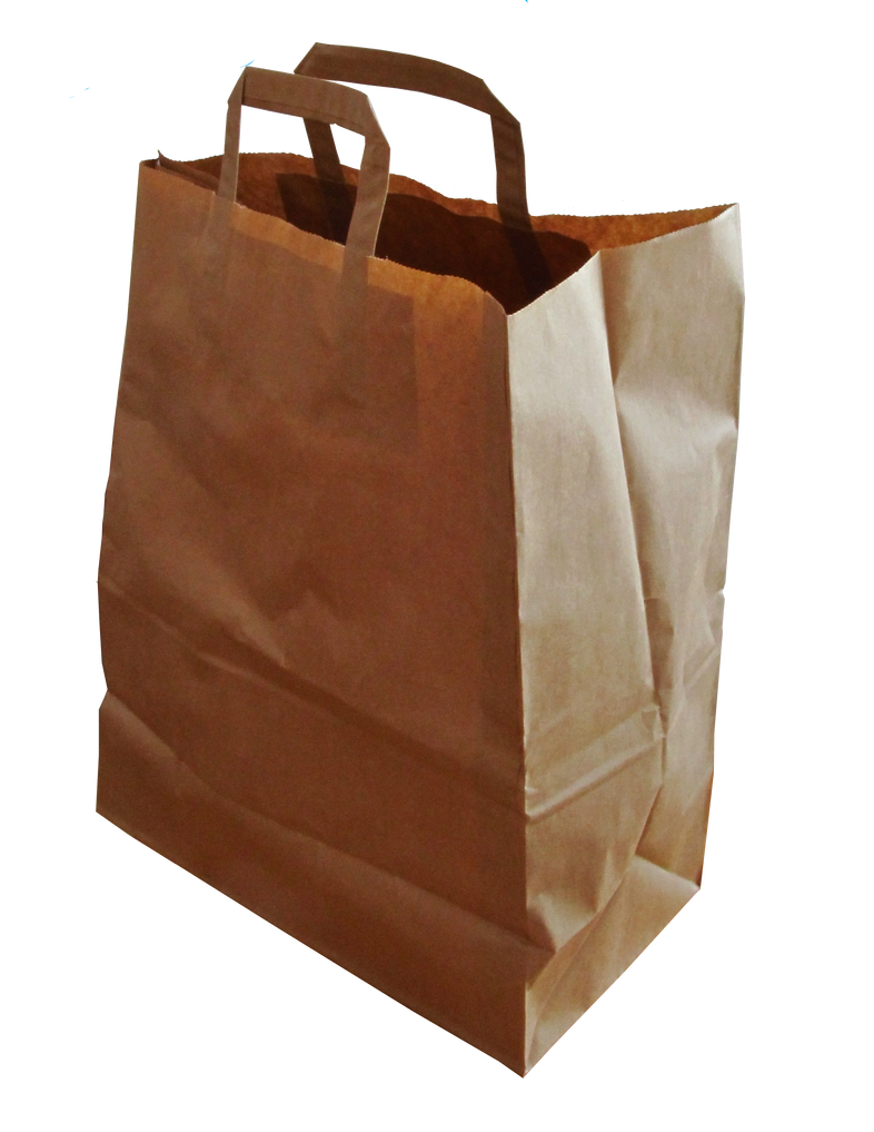 Brown Paper Shopping Bag Transparent Image