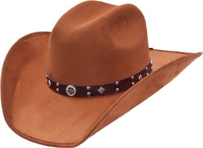 Brown Sheriffs Hat PNG Background