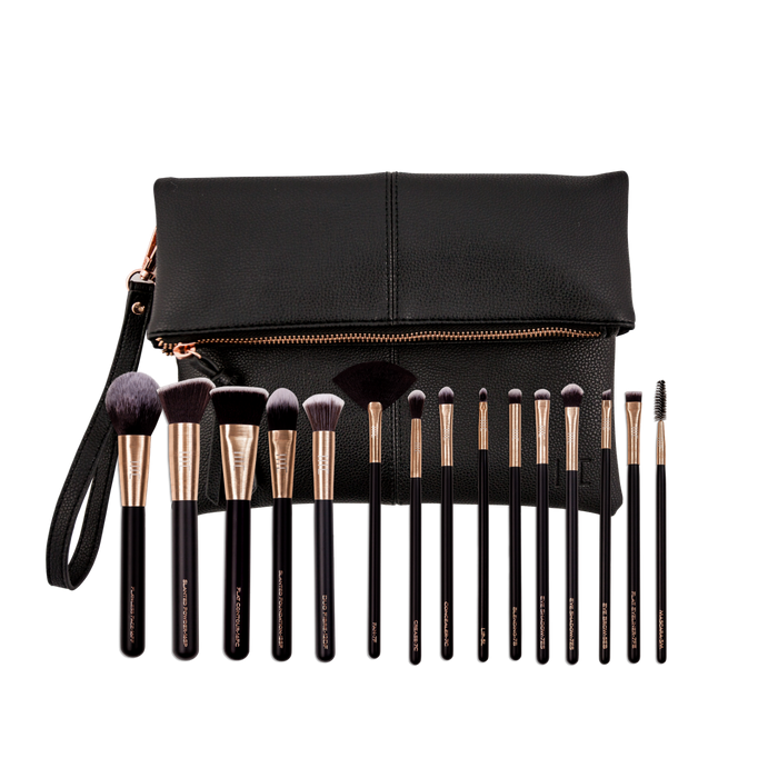 Brush Make Up Collection Background PNG Image