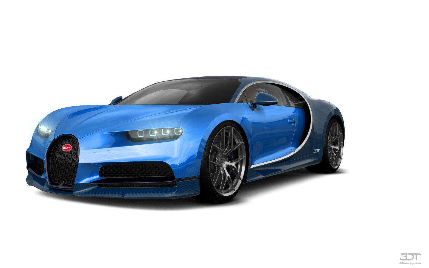 Bugatti Blue PNG Clipart Background