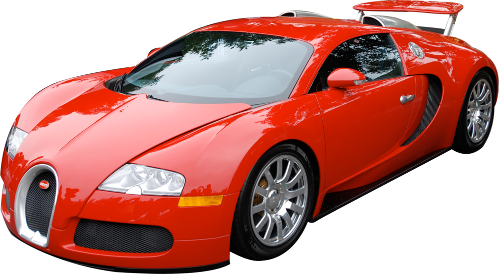 Bugatti Red Transparent Images