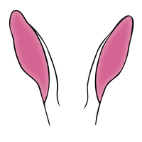 Bunny Ears PNG Pic Background