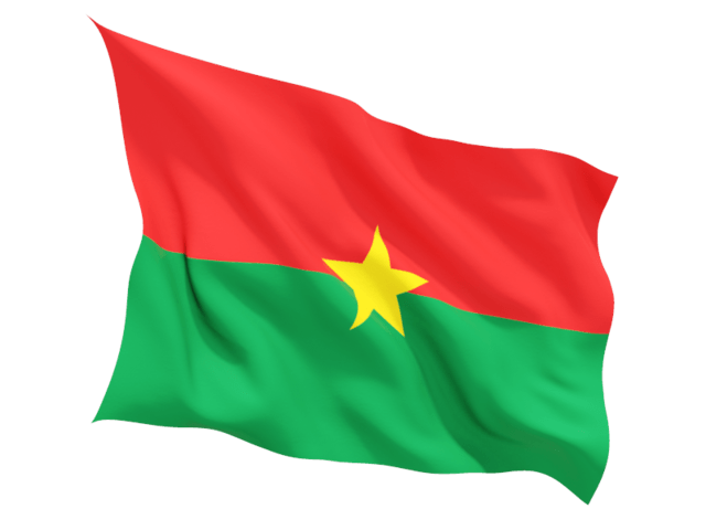 Burkina Faso Wave Flag Download Free PNG