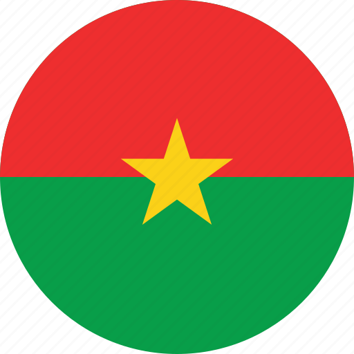 Burkina Faso Wave Flag No Background
