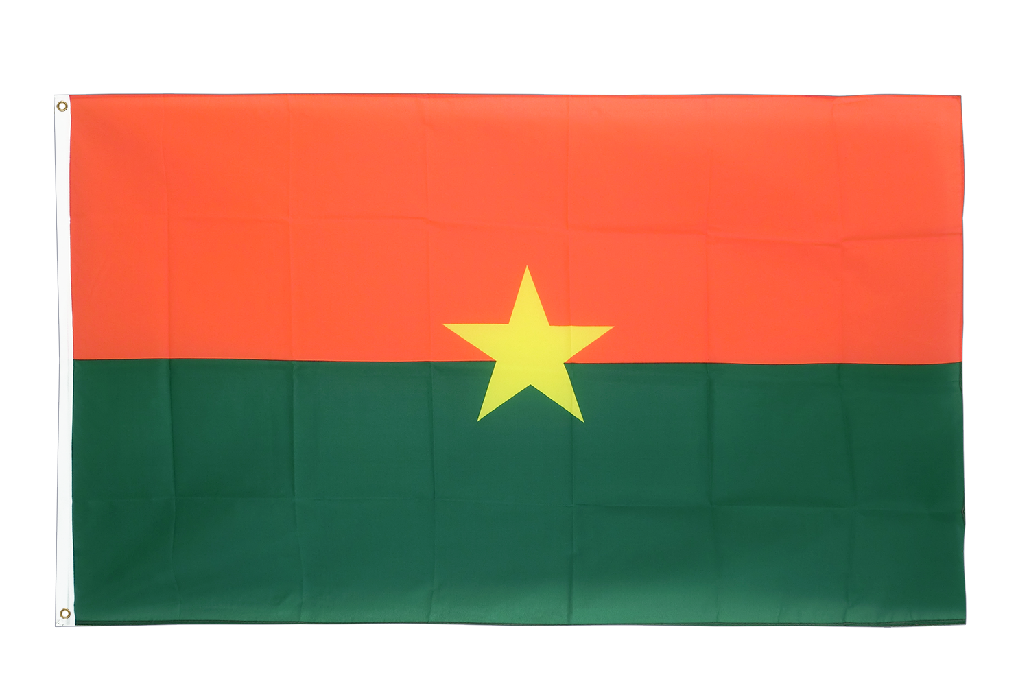 Burkina Faso Wave Flag PNG HD Quality