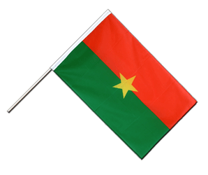 Burkina Faso Wave Flag PNG Photo Image
