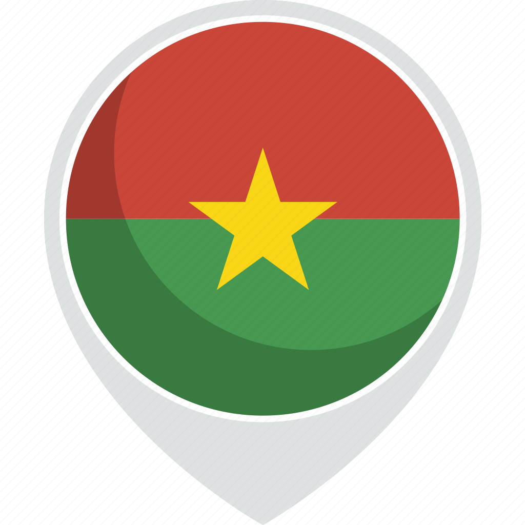 Burkina Faso Wave Flag Transparent Free PNG