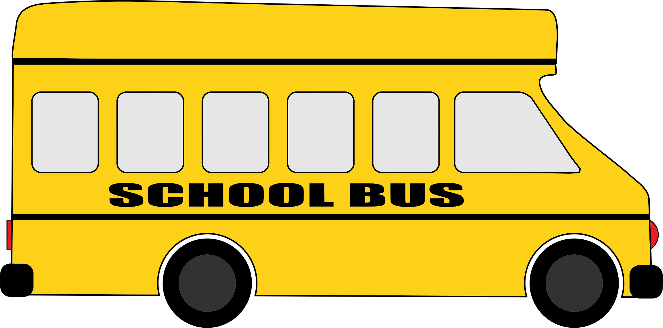 Bus Illustration Background PNG