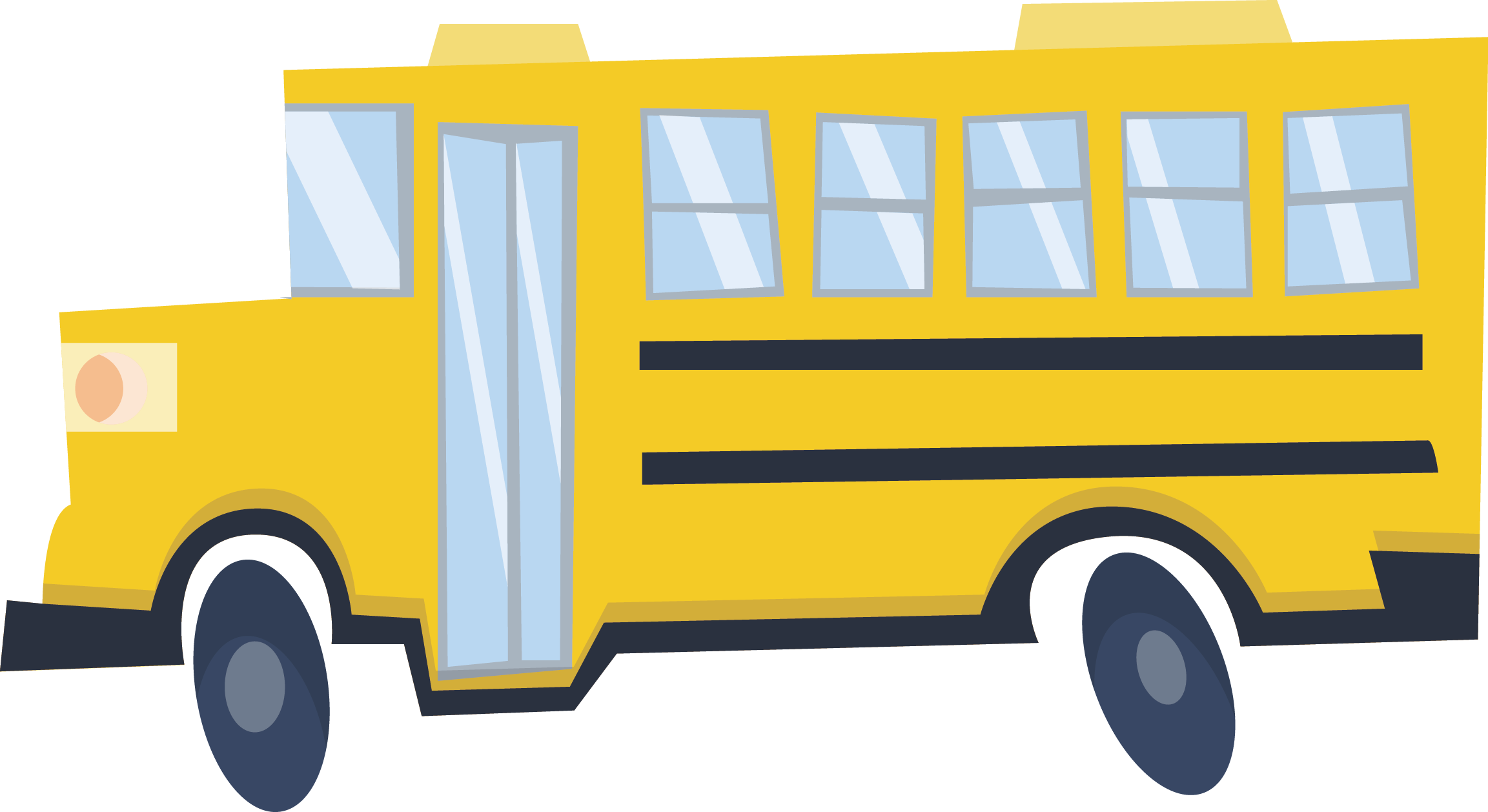 Bus Illustration PNG Pic Background
