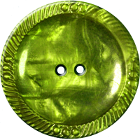 Button Clothes Green Background PNG Image