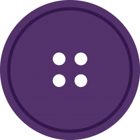 Button Clothes Purple Transparent File