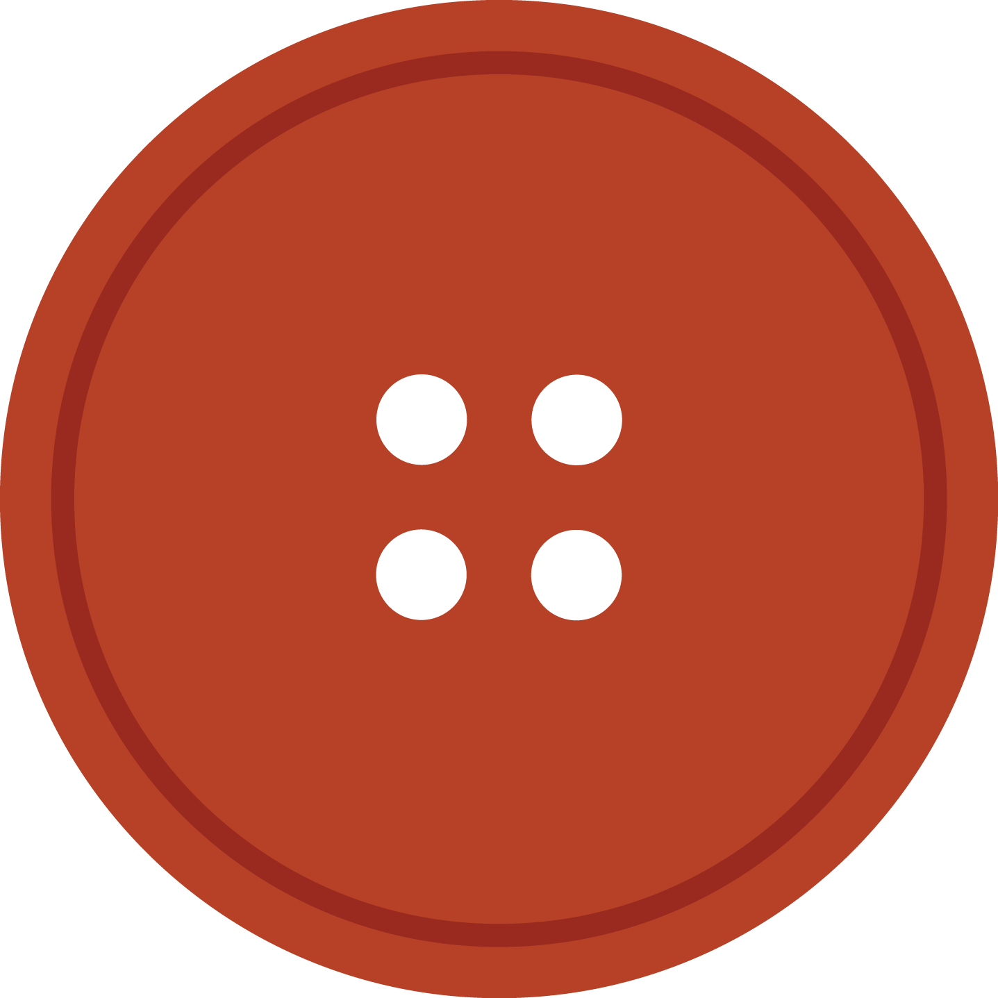 Button Clothes Red Background PNG Image