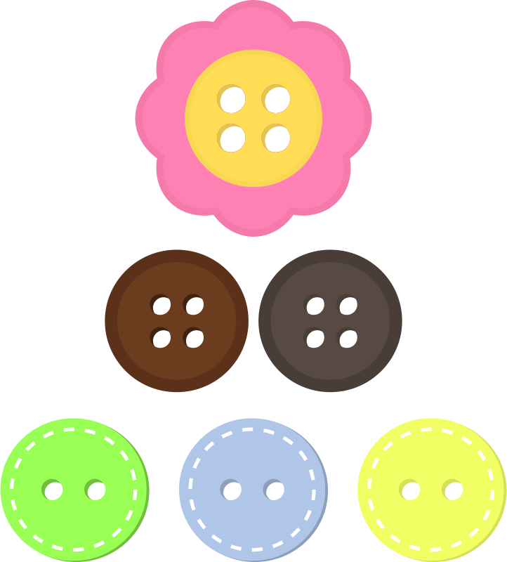 Buttons PNG Photo Image