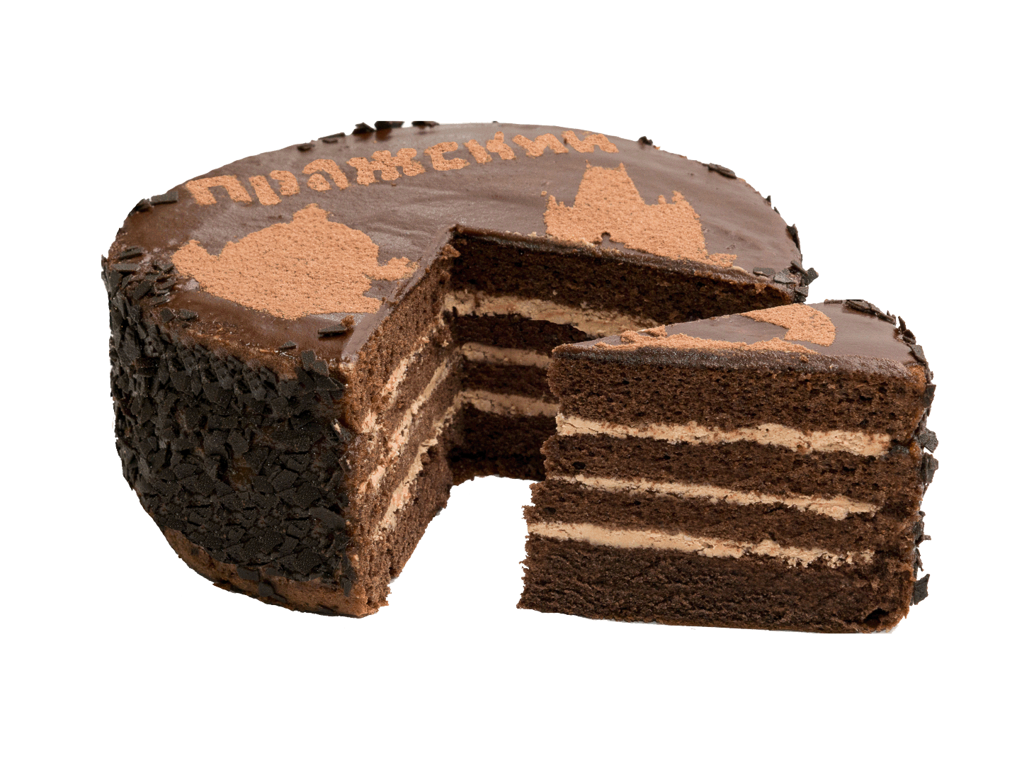 Cake Chocolate Slice PNG Photo Image