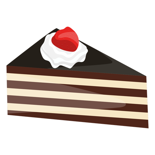 Cake Chocolate Slice Transparent Background