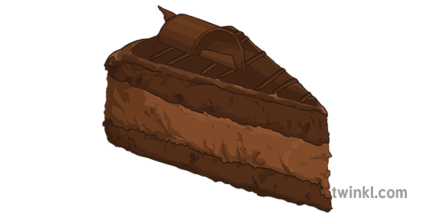 Cake Chocolate Slice Transparent Image