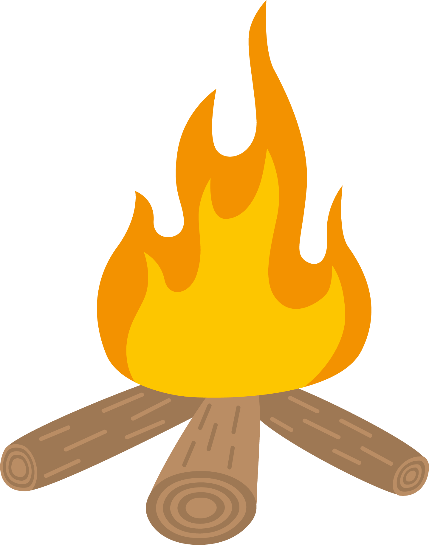 Campfire Background PNG Image