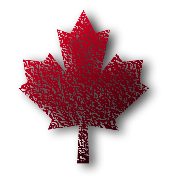 Canadian Maple Leaf Background PNG Image