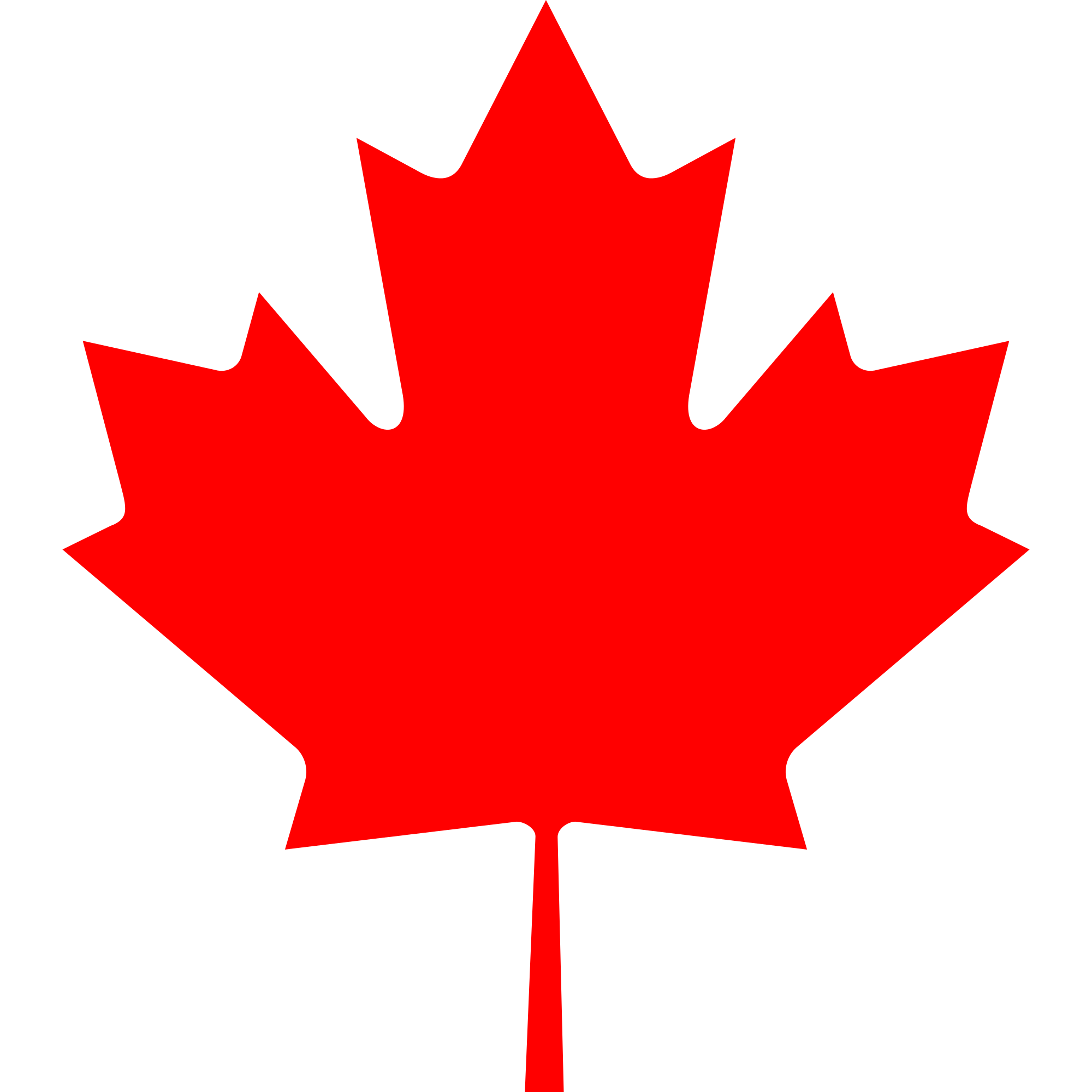 Canadian Maple Leaf No Background