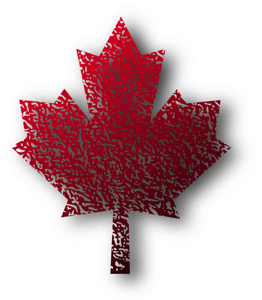 Canadian Maple Leaf PNG Clipart Background