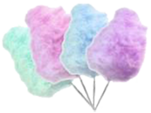 Candy Floss Background PNG Image