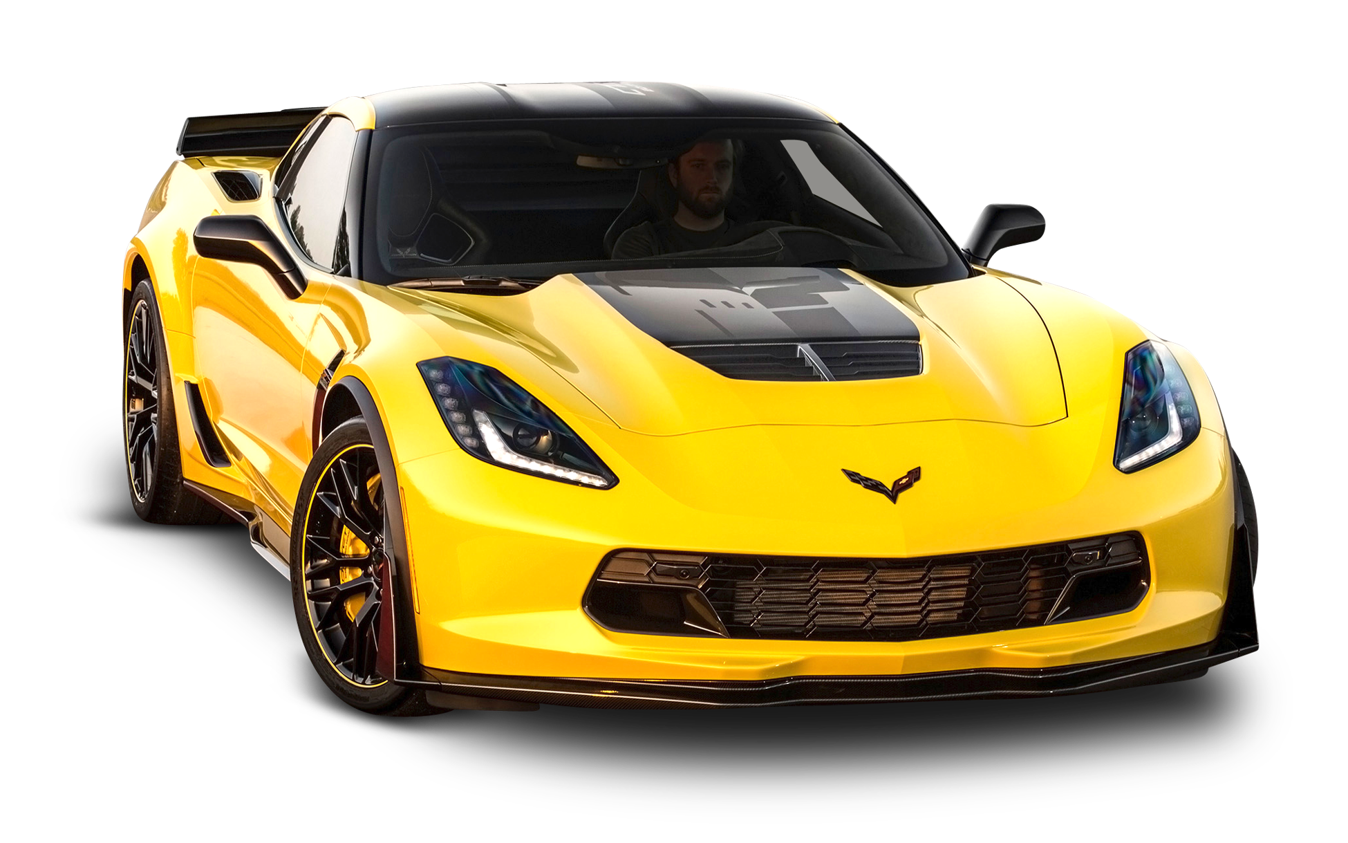 Car Chevrolet Yellow PNG Background