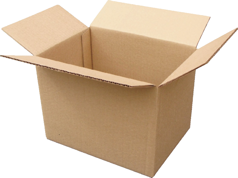 Cardboard Box Open Transparent Free PNG