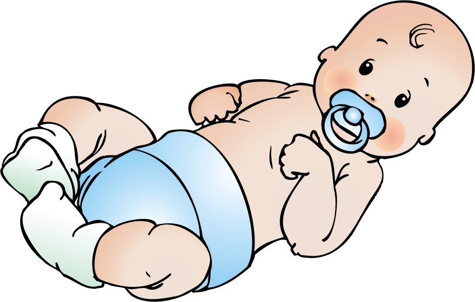 Cartoon Baby Boy PNG Clipart Background