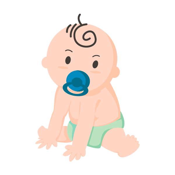Cartoon Baby Crying PNG Clipart Background