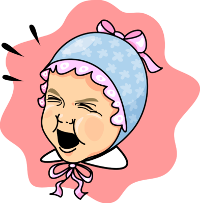 Cartoon Baby Crying Transparent Free PNG