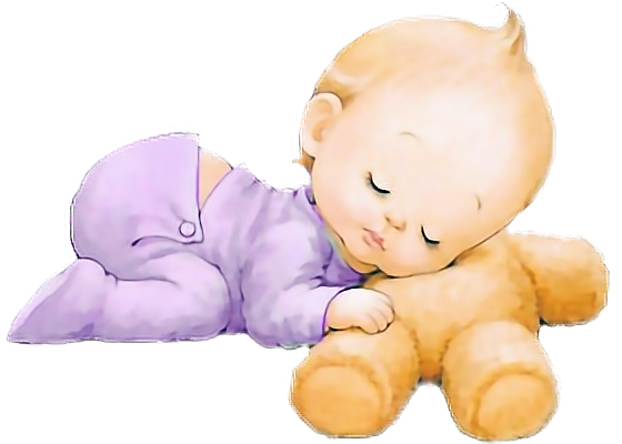 Cartoon Baby Dreaming PNG Images HD