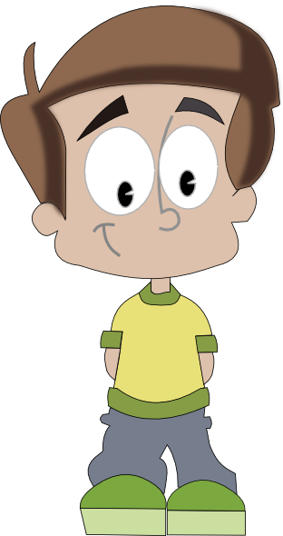 Cartoon Boy PNG Clipart Background