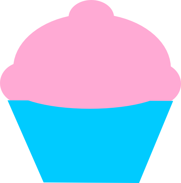 Cartoon Cupcake Pink PNG Free File Download