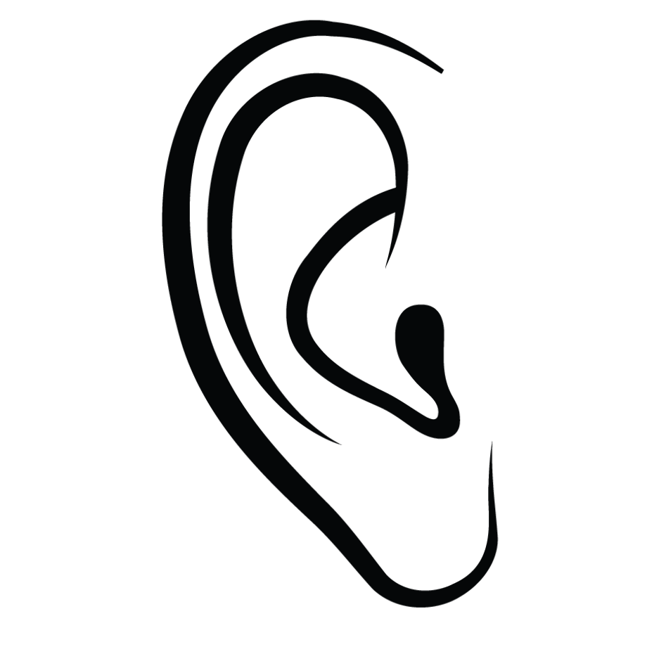 Cartoon Ears Background PNG Image