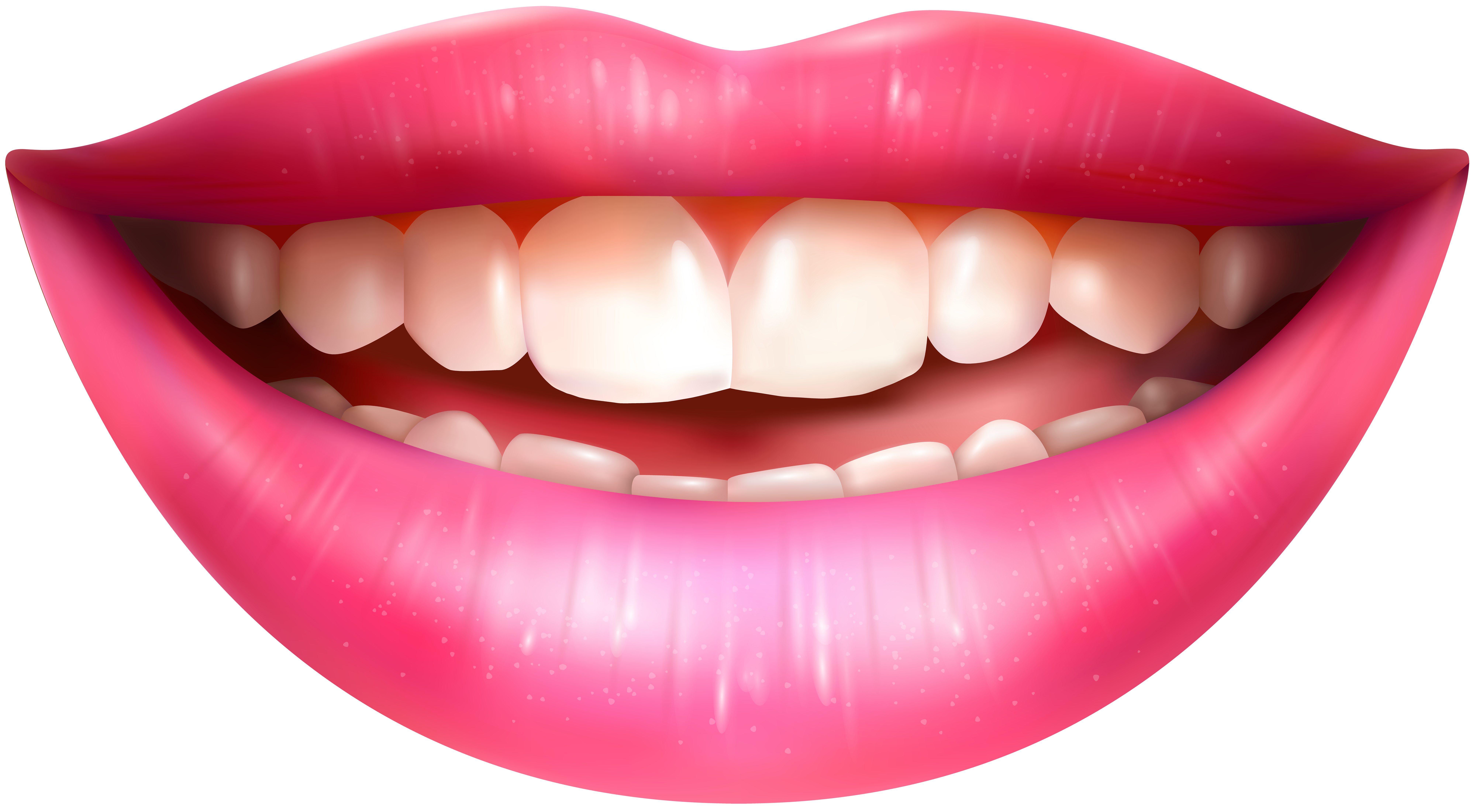 Cartoon Lips Mouth Transparent Background