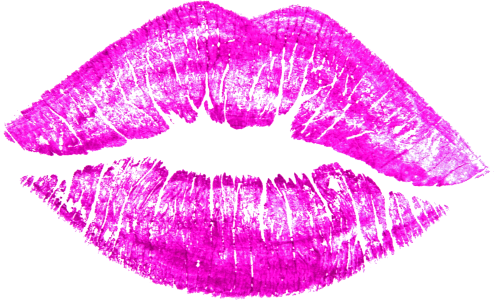 Cartoon Lips Purple Download Free PNG