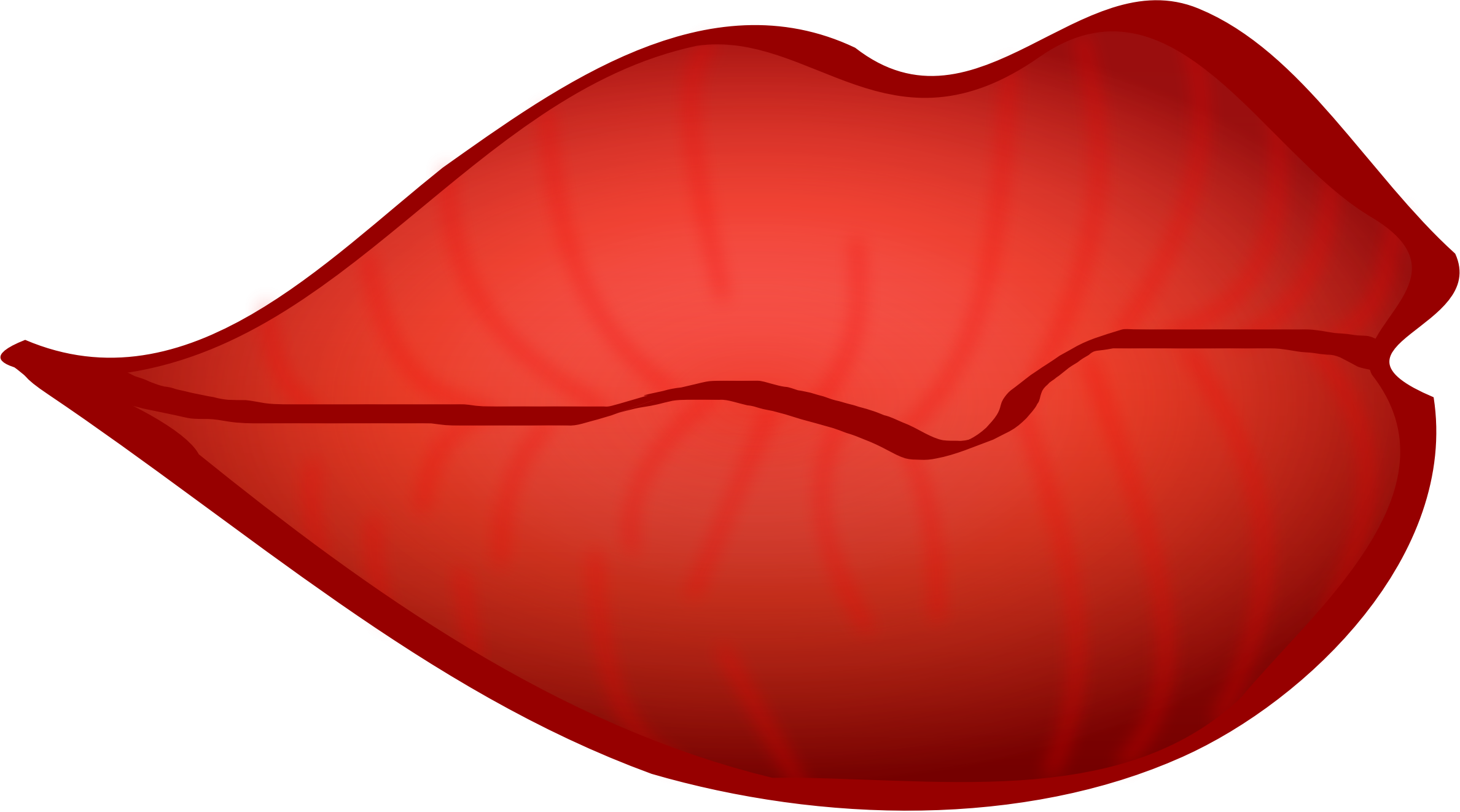 Cartoon Lips Red PNG Images Transparent Background | PNG Play