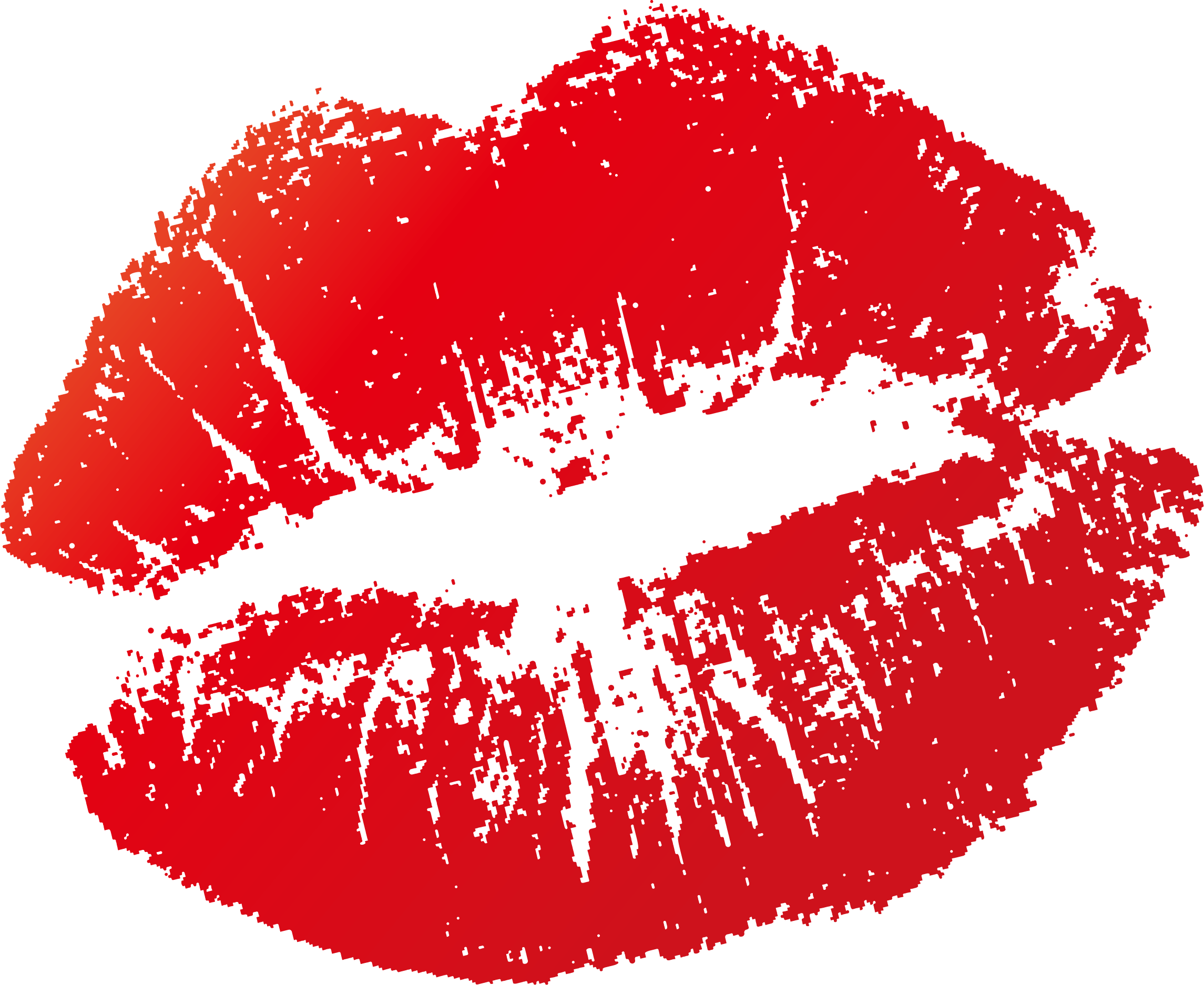 Cartoon Lips Red PNG Free File Download