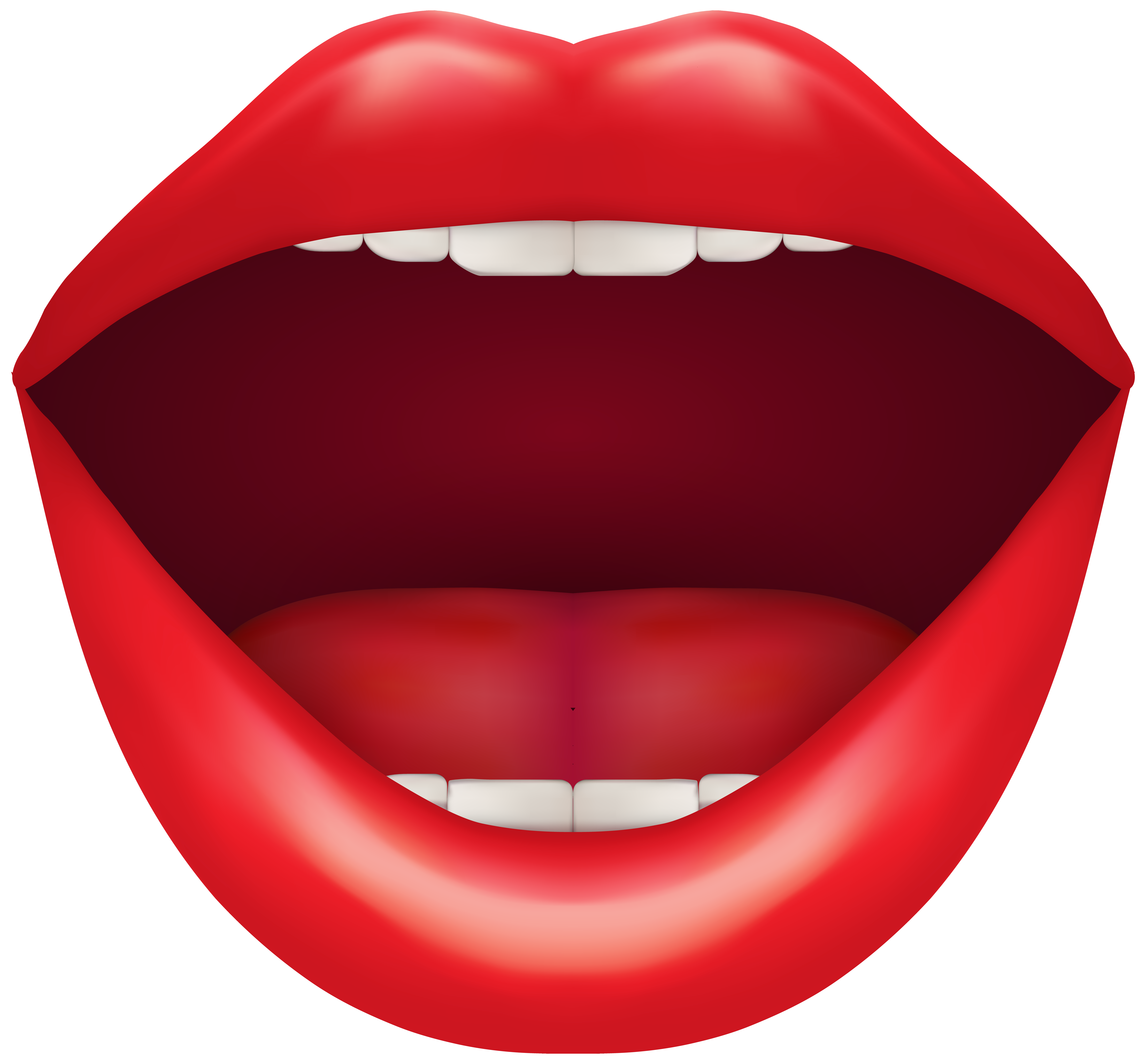 Cartoon Mouth Open PNG Images Transparent Background | PNG Play