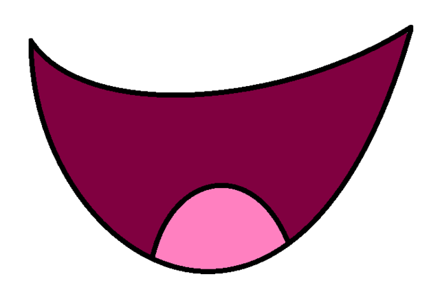Cartoon Mouth Open Free PNG