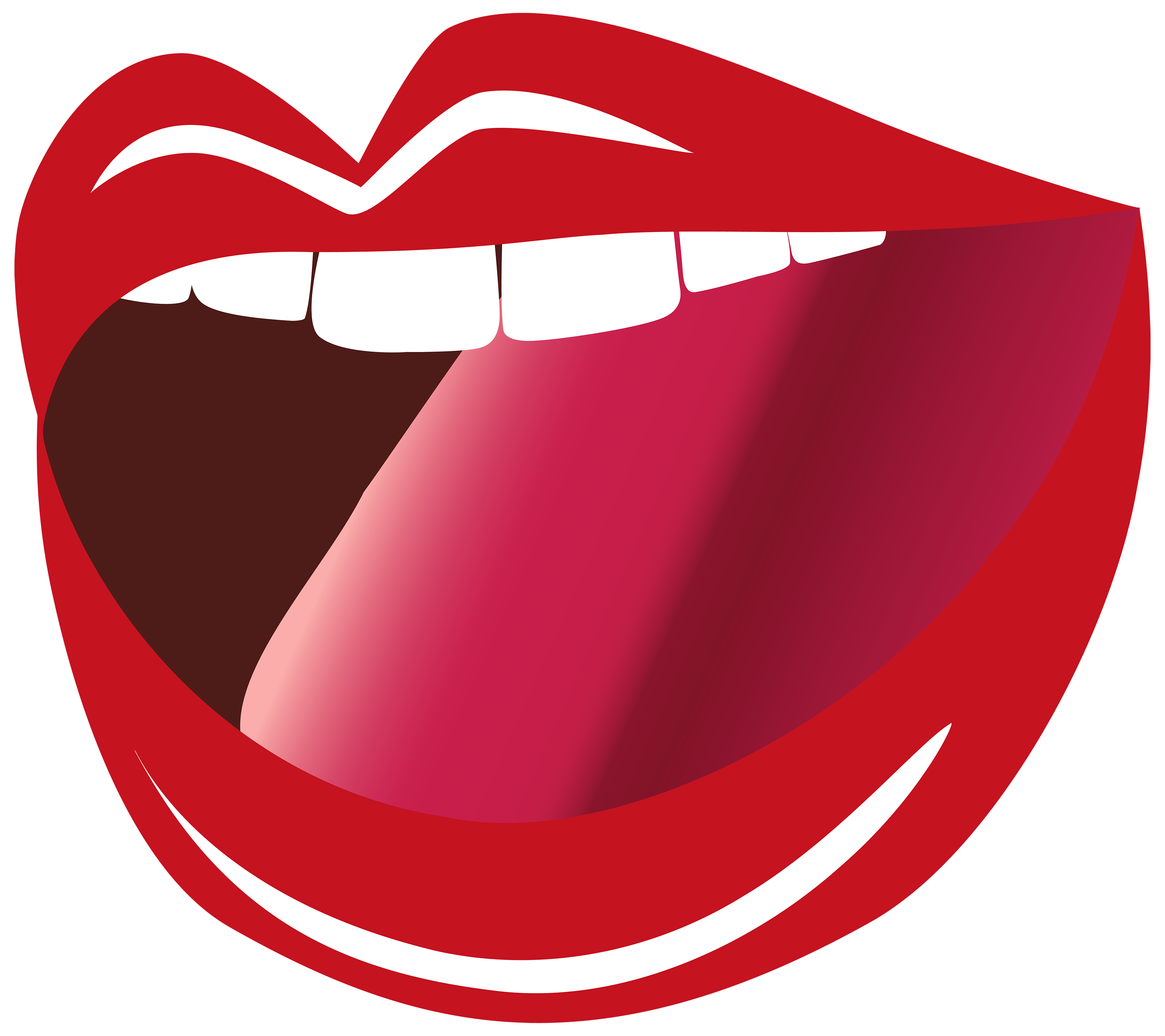 Cartoon Mouth Open Transparent Free PNG