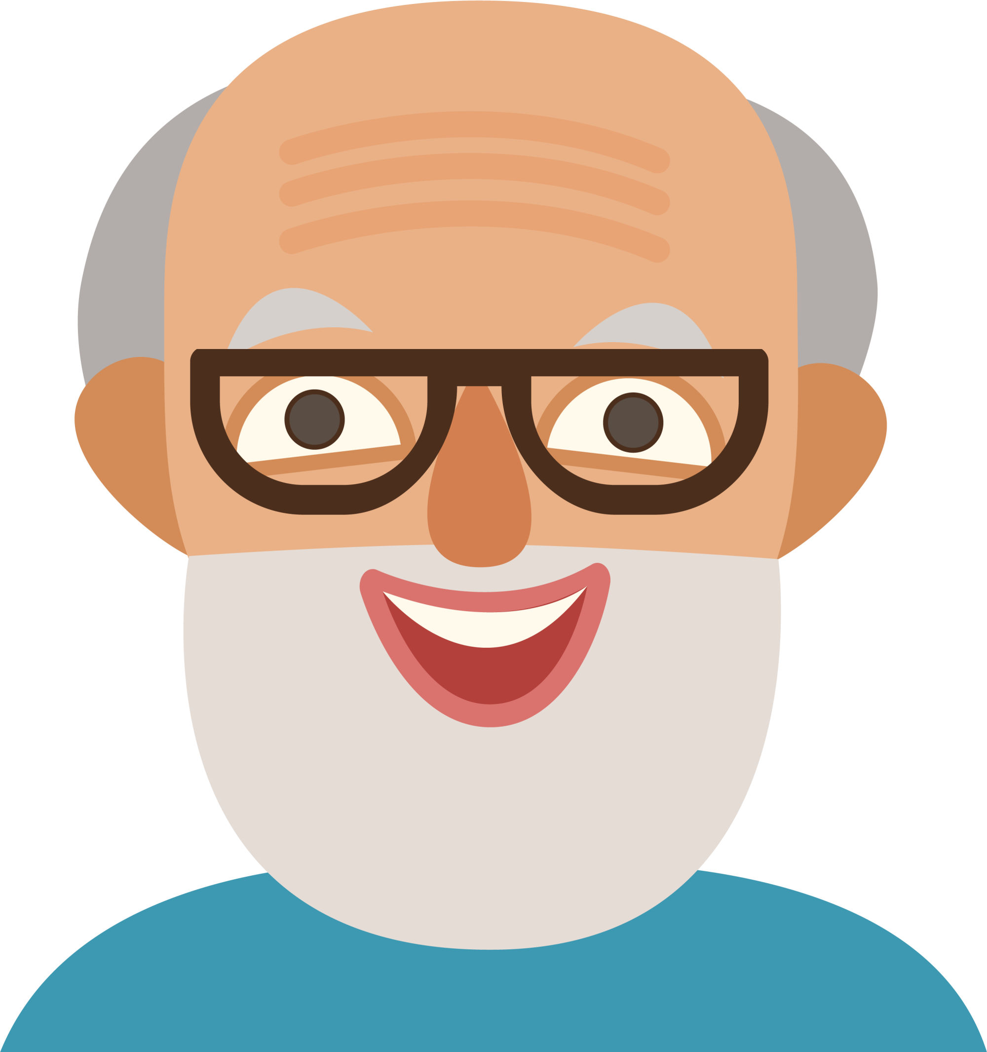 Cartoon Old Man PNG Images Transparent Background | PNG Play
