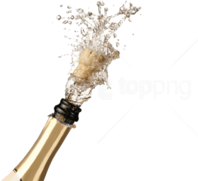 Champagne Explosion Free PNG