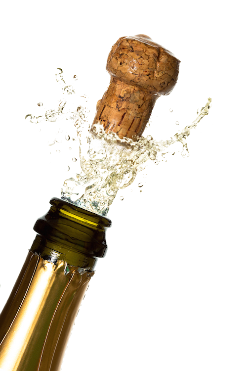 Champagne Pop PNG Images HD