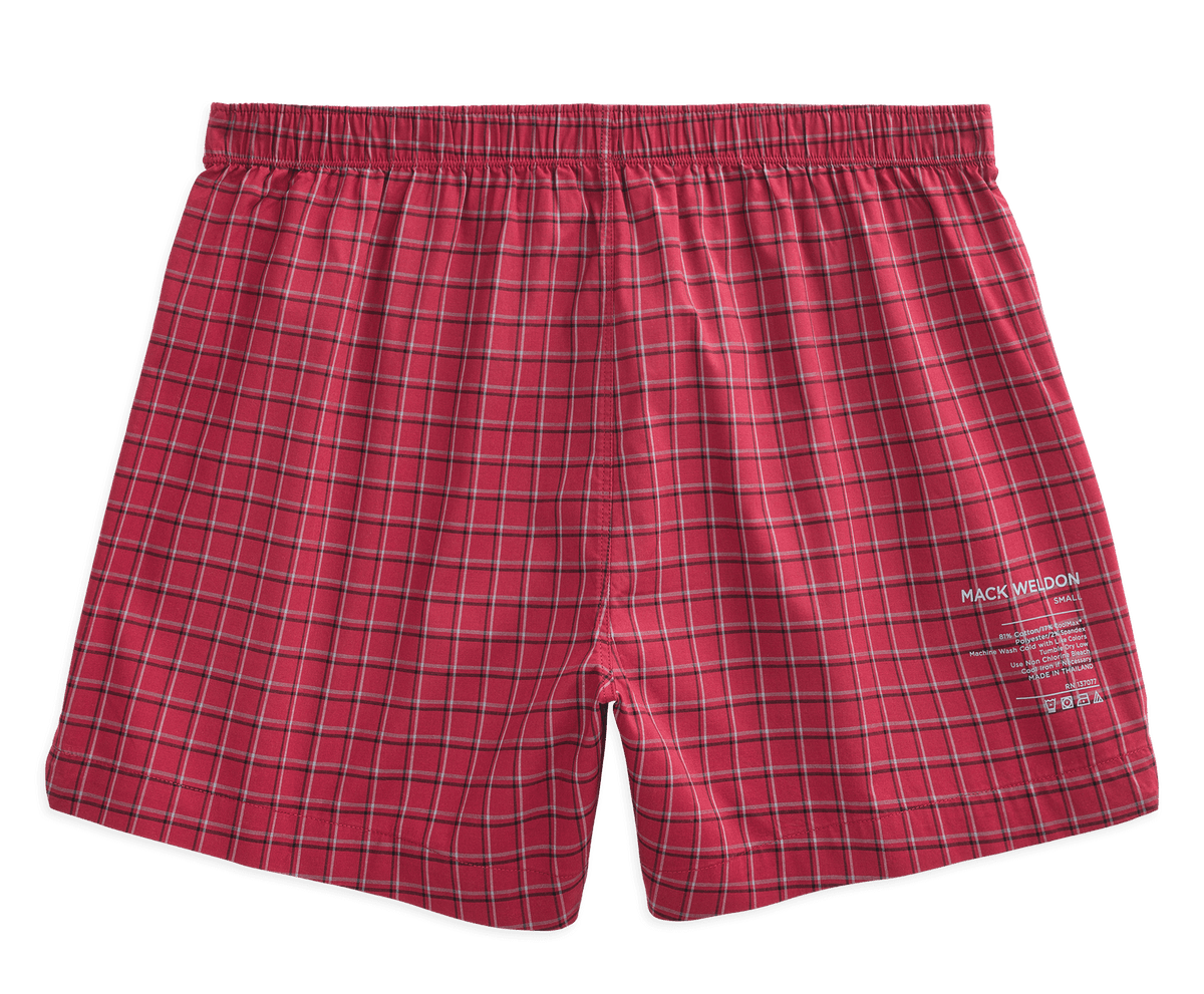 Checkered Boxer Shorts PNG Free File Download