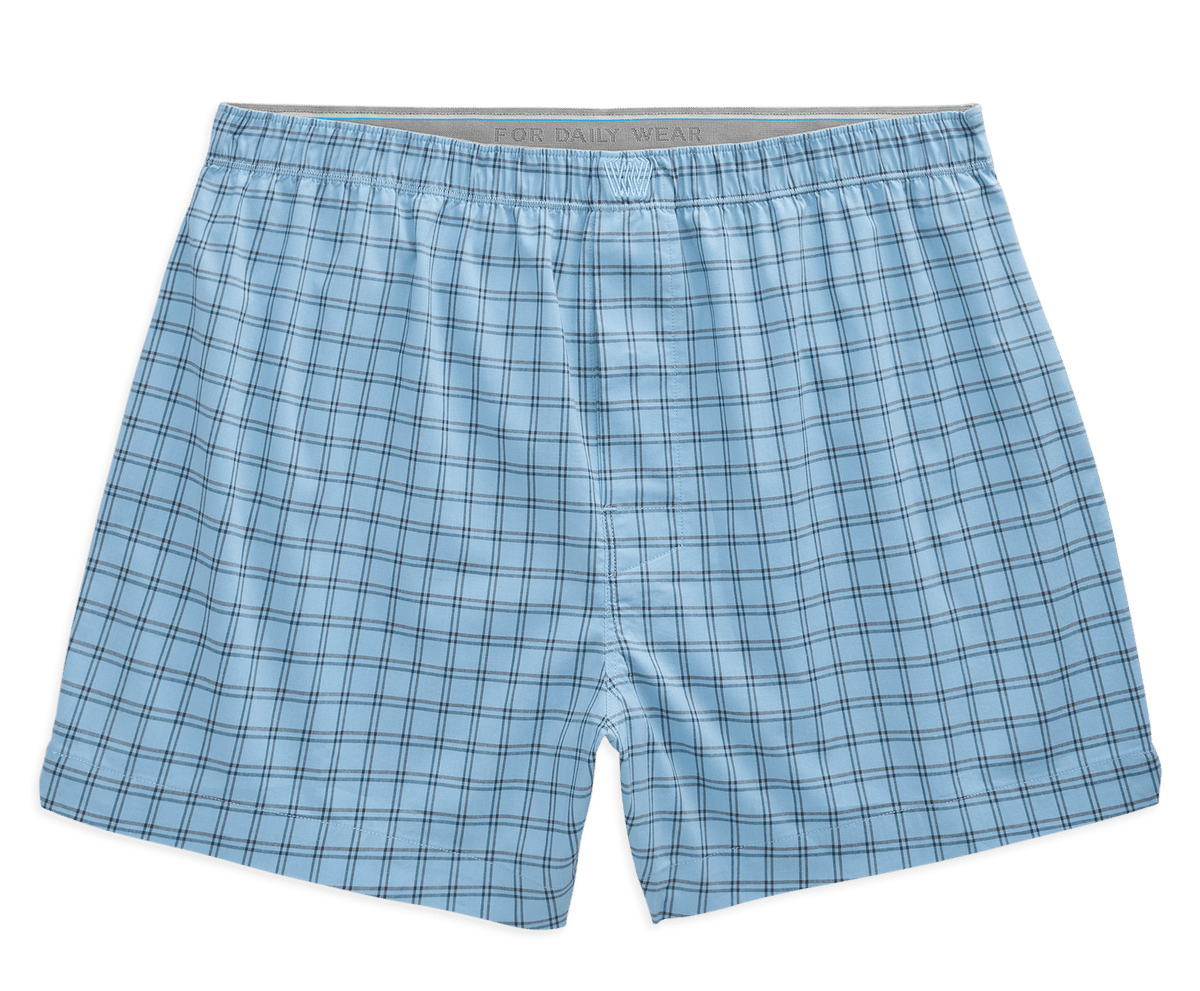 Checkered Boxer Shorts PNG HD Quality